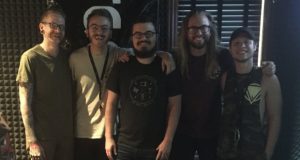 Earth Groans in the studio with Josh