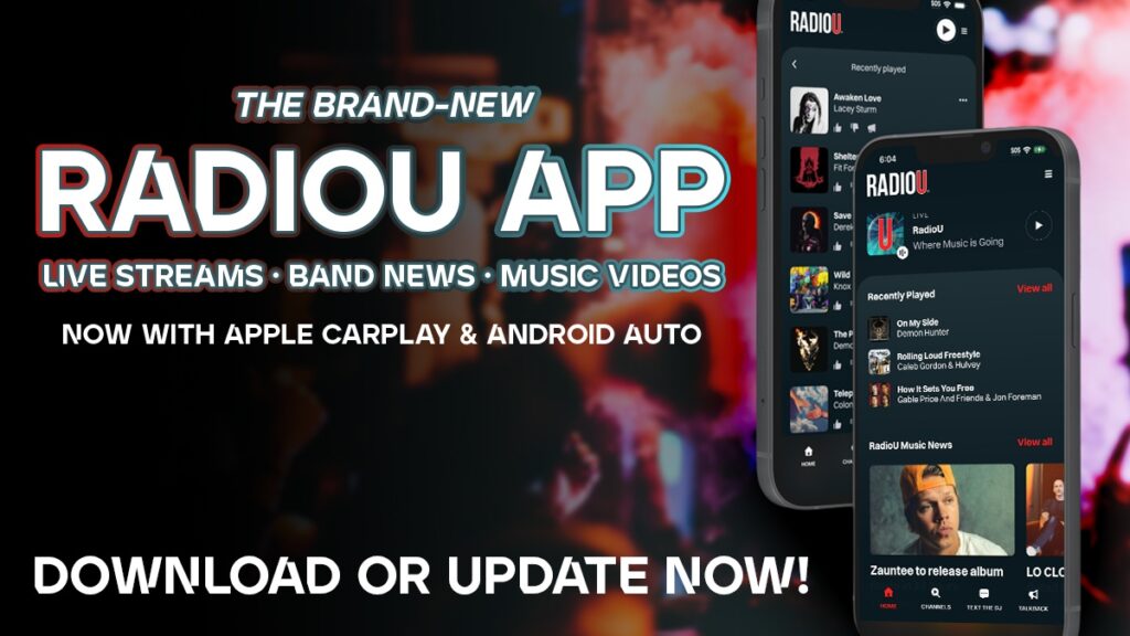 The brand-new RadioU app
