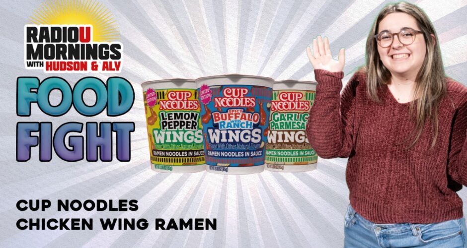 We Tried Chicken Wing Flavored Cup Noodles! | Food Fight